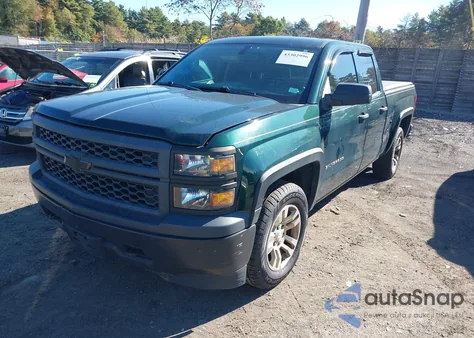 2015 Chevrolet Silverado 1500 Wt from USA, damaged, VIN 1GCVKPEH5FZ222562